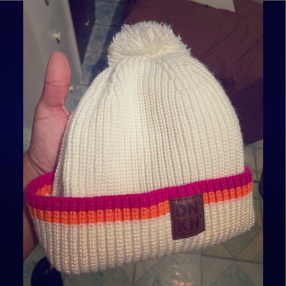 Dunkin Donuts white hat!